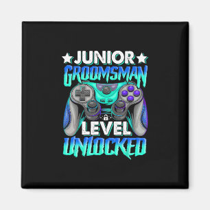 Imán Gamer Junior Padrino Nivel Desbloqueado Videojuego