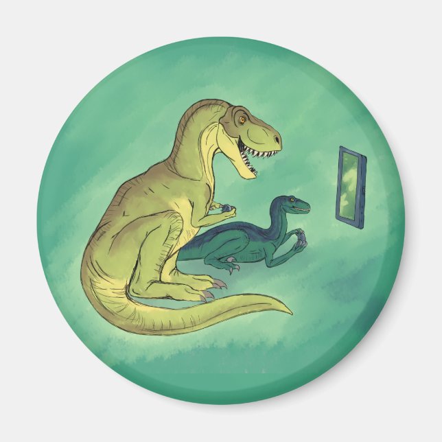 Imán Gamer-Saurus (Frente)