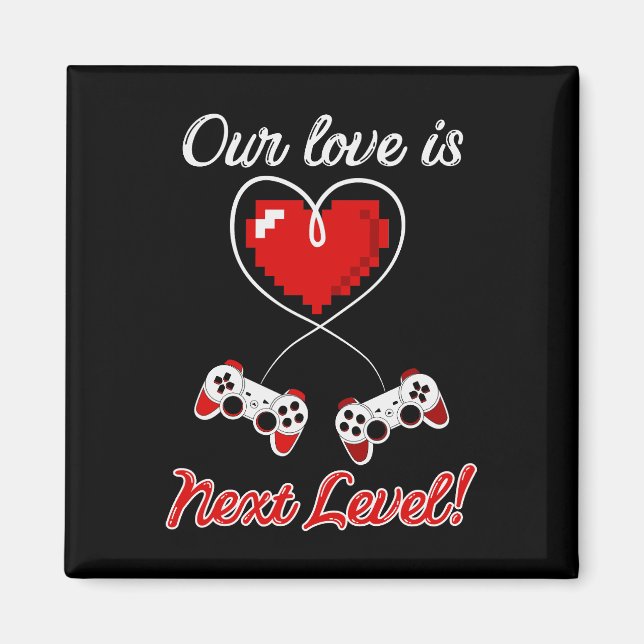 Imán Gamer Valentine Magnet (Frente)