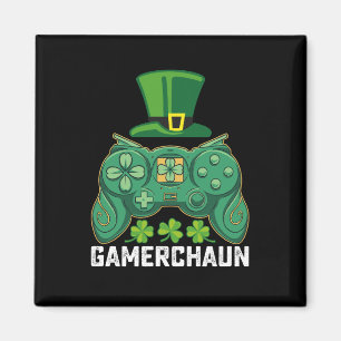 Imán Gamerchaun Jugador Juegos de Juegos Día de San Pat
