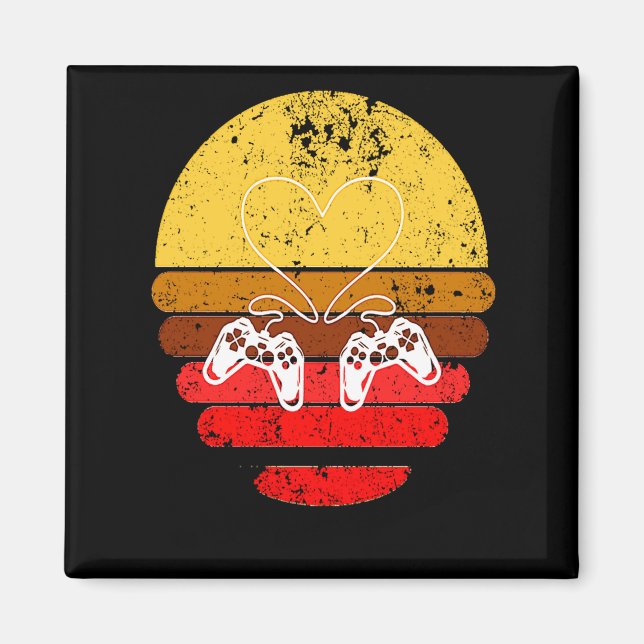 Imán Gamers Valentine Valentines Day For Gamers 1  (Frente)