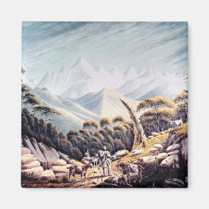 Imán Ganaderos nepaleses en el Himalaya, 1826