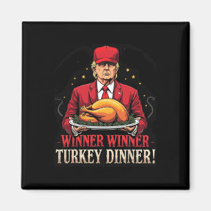Imán Ganador de Cena Turca Gracioso Trump Pjs Gracias