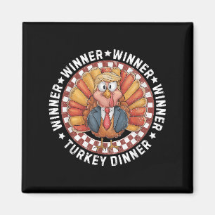 Imán Ganador de la cena en Turquía Divertido Trump Than