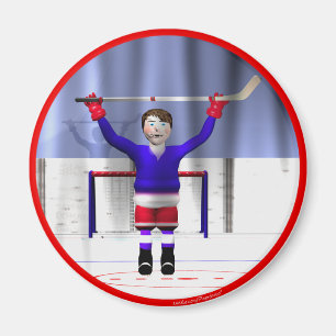 Imán Ganador del hockey