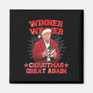 Imán Ganador Navidades grandes de nuevo Trump Funny Hu