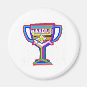 Imán GANADOR: Trofeo artesanal: Alentar la excelencia