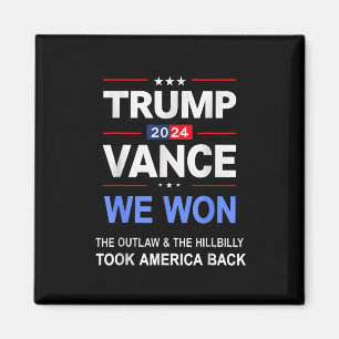 Imán Ganador Trump Vance Ganamos Tomamos Regalo América