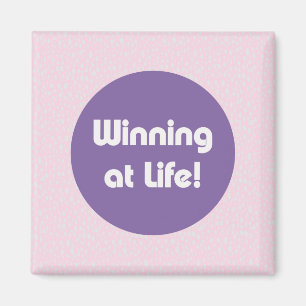 Imán Ganando en la vida Tipografía