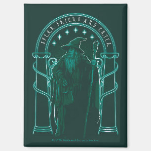 Imán GANDALF™ "Habla Amigo y Entra" Puertas de Durin