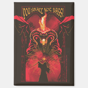 Imán GANDALF™ Vs Balrog "No Pasarás" Gráfico