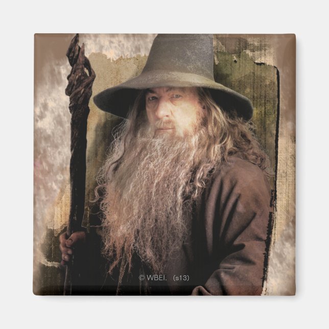 Imán Gandalf With Staff (Frente)