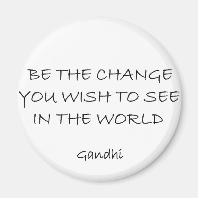 Imán gandhi (Frente)