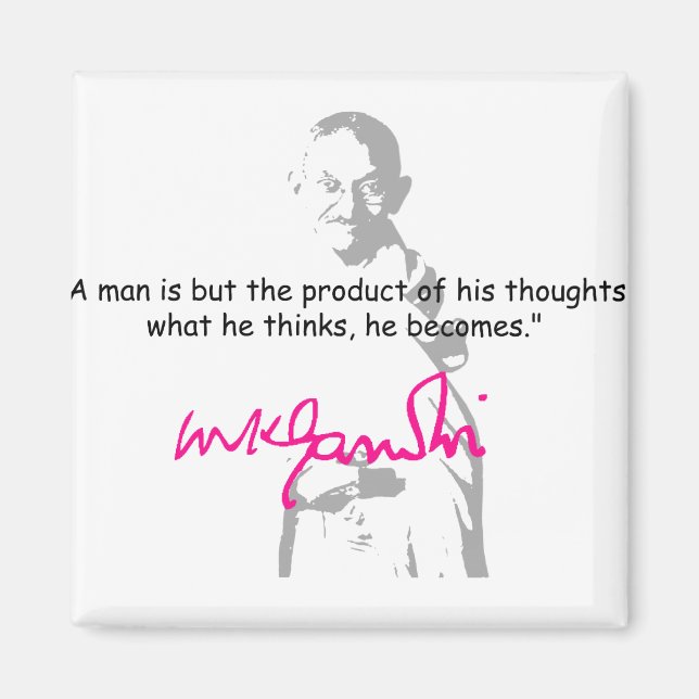 Imán gandhi 2 (Frente)