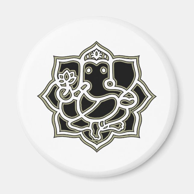 Imán Ganesh el donador del éxito (Frente)