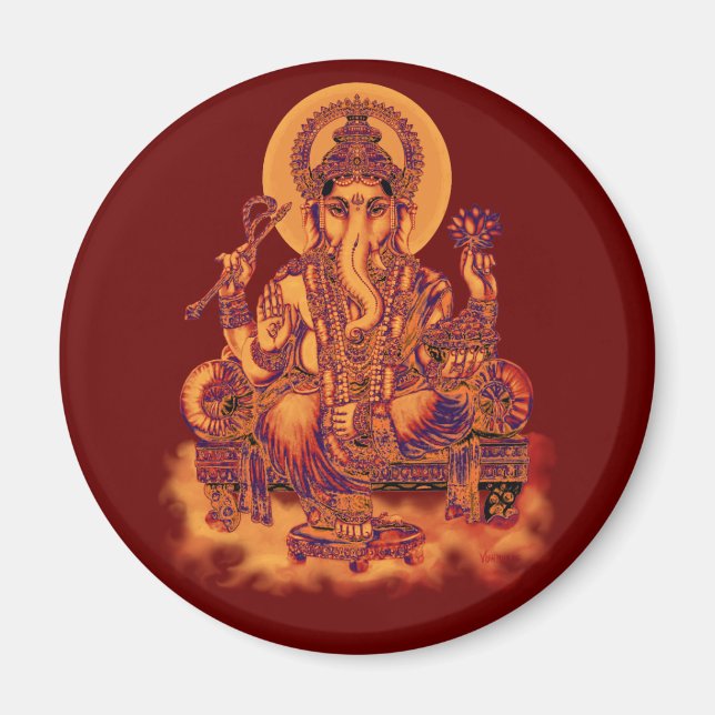 Imán Ganesh - Remover los obstáculos (Frente)