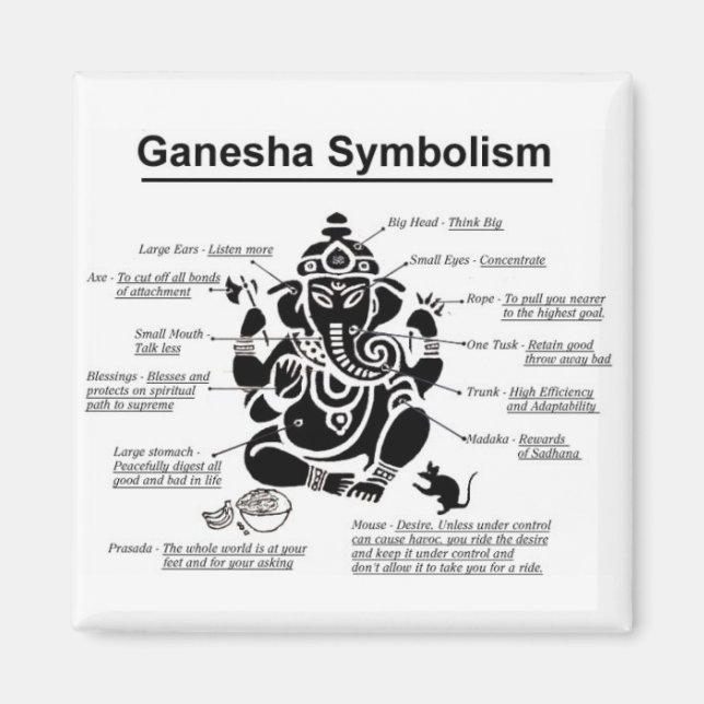 Imán Ganesha Magnet (Frente)