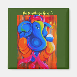 Imán Ganesha Magnet Para Diwali