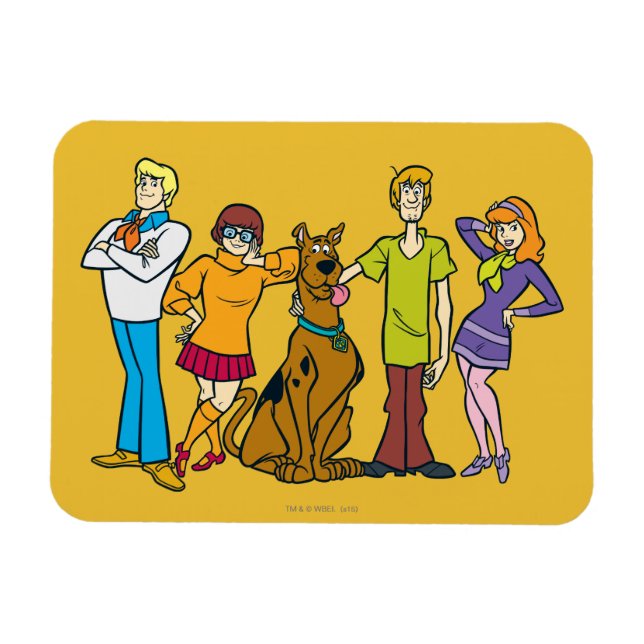 Imán Gang 14 Mystery Inc (Horizontal)