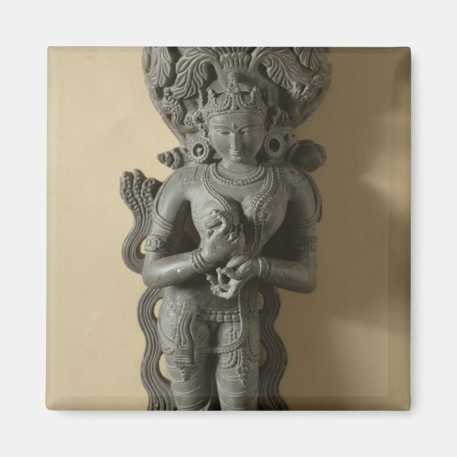 Imán Ganga, diosa que personifica el río sagrado Ga (Frente)