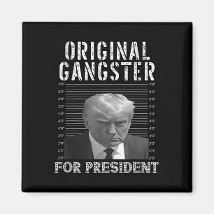 Imán Gangster por el presidente Donald Trump 2024 Patri