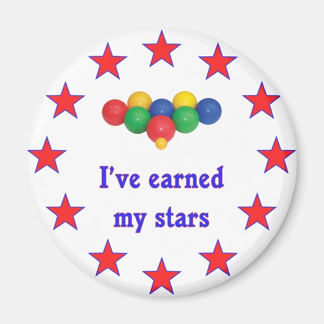Imán Ganó mi bolo de estrellas (Frente)