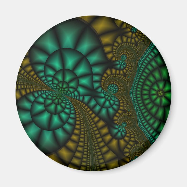 Imán ganso verde (Frente)