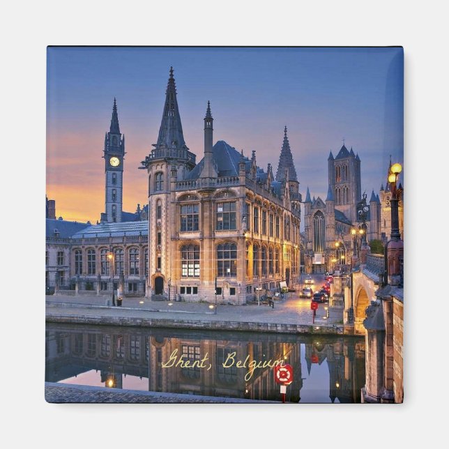 Imán Gante, Bélgica bajo el sol (Frente)