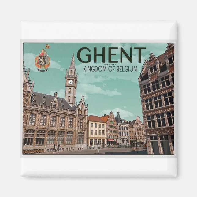 Imán Gante - Korenmarkt (Frente)