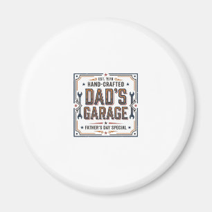 Imán Garage de papá Día del padre vintage