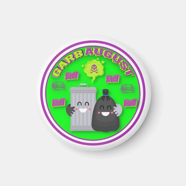 Imán GarbAugust Magnet (Frente)