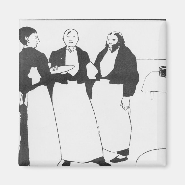 Imán Garcons de Cafe (Frente)