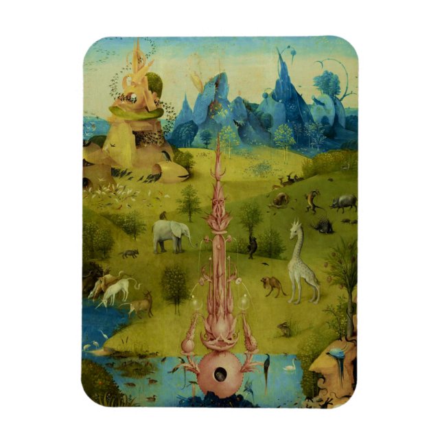 Imán Garden of Eden - Hieronymus Bosch (Vertical)