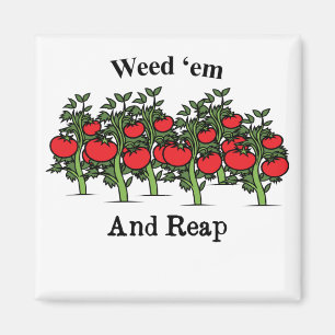 Imán Gardener Funny Weem y Reap