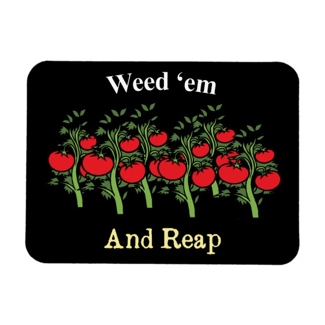 Imán Gardener Funny Weem y Reap (Horizontal)