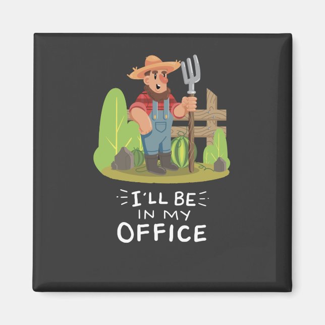 Imán Gardener Gardening (Frente)