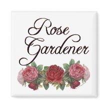 Gardener Rosa diciendo con Rosas
