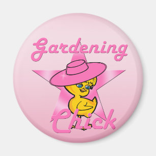 Imán Gardening Chick #8