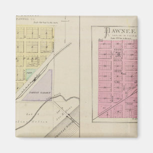 Imán Garfield, Pawnee Rock, Heizer, Hoisington, Kansas