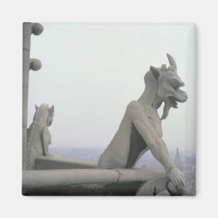 Imán Gargoyle de la barandilla del grande