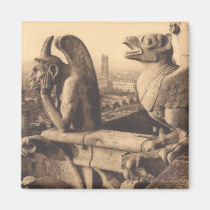 Imán Gargoyle de Notre Dame