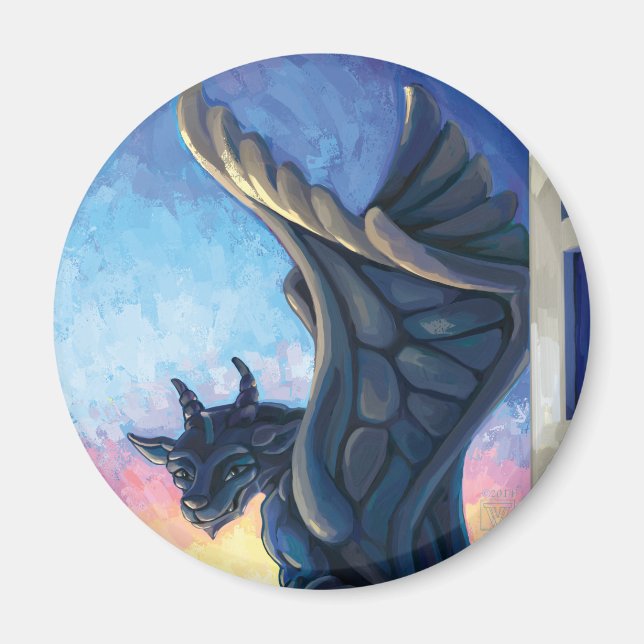 Imán Gargoyle Guardian (Frente)