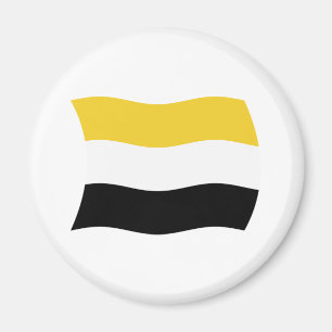 Imán Garifuna Flag Magnet
