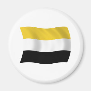 Imán Garifuna Flag Magnet