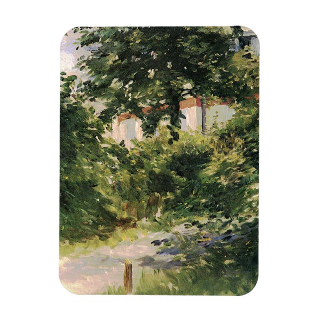 Imán Gartenweg en Rueil Edouard Manet (Vertical)