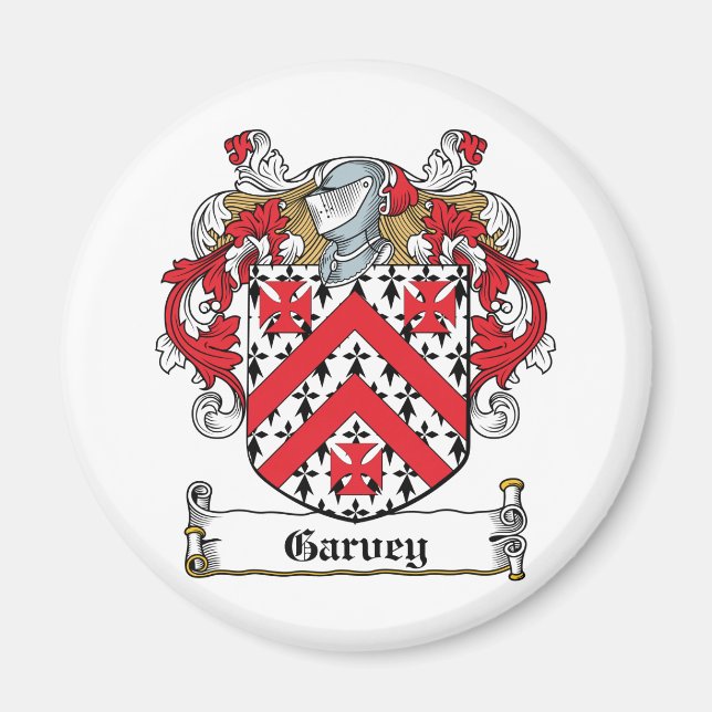 Imán Garvey Family Crest (Frente)