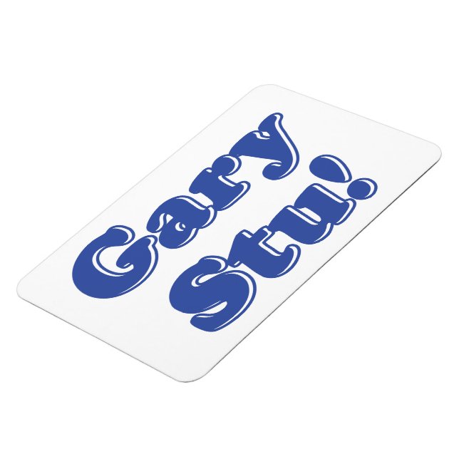 Imán ¡Gary Stu! (Lado Izquierdo)