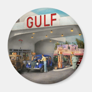 Imán Gasolinera - el gran viaje por carretera americano