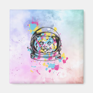 Imán Gata Astronauta