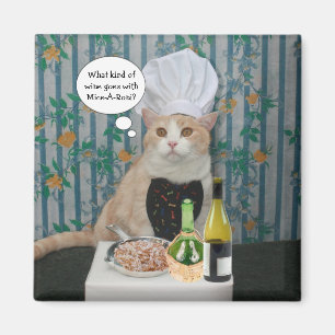 Imán Gatito de Bubba del cocinero